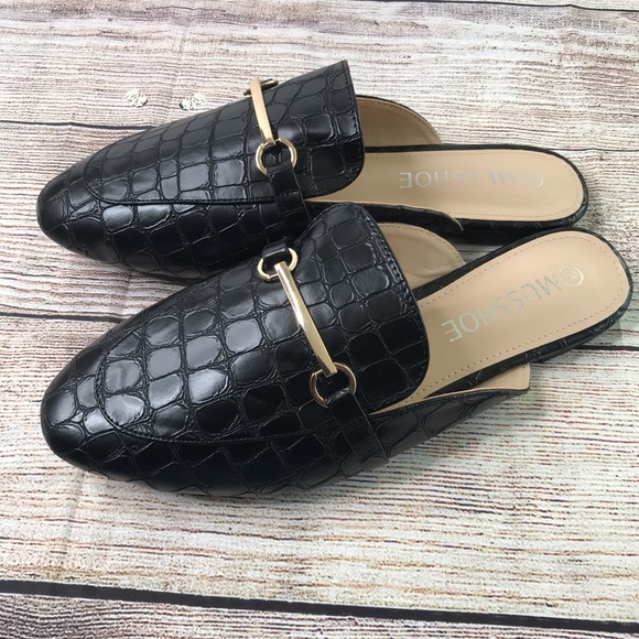 Black Mule Slides Size:8 - Picture 3 of 10